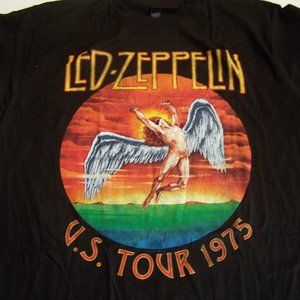 Led Zeppelin US World Tour 1975 T-Shirt